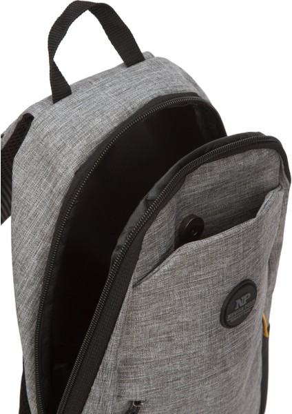 Erkek USB Çıkışlı Çapraz Bel ve Omuz Çantası NEW321 - Gri