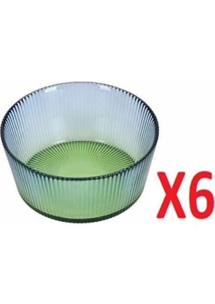 Renkli 13 cm 6'lı Kase Seti, Şık ve Kullanışlı Ev Dekoru Ürünü