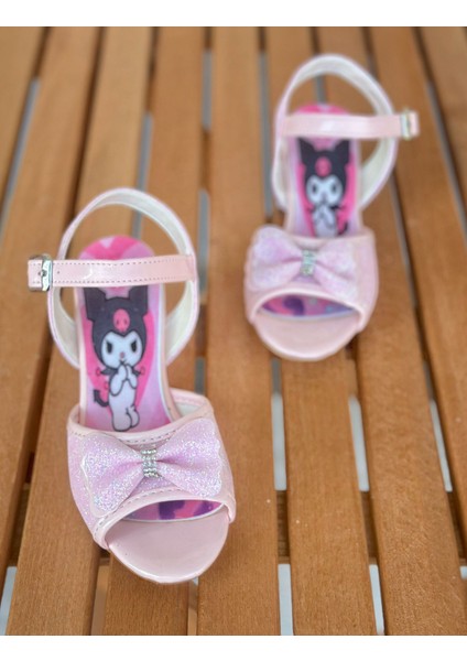 Çocuk Kuromi Topuklu Ayakkabı, Çocuk Kısa Topuklu Ayakkabı, Çocuk Abiye Ayakkabı fiyatları