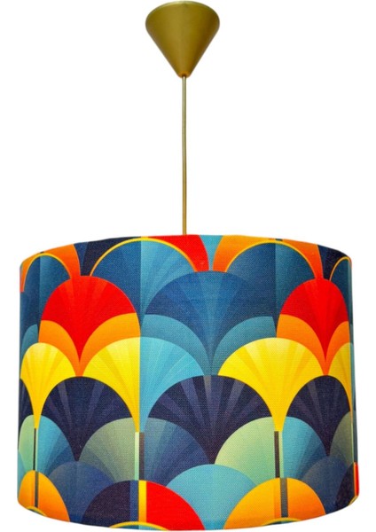 Şık Beyaz Kumaş Göksu Model Avize, Oturma Odası, Hol, Antre ve Balkon Için Ideal modelleri