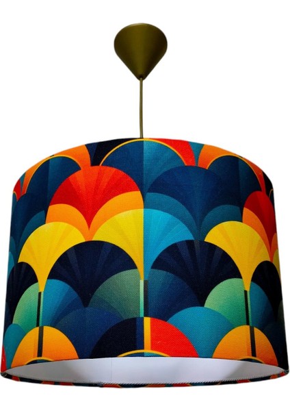 Şık Beyaz Kumaş Göksu Model Avize, Oturma Odası, Hol, Antre ve Balkon Için Ideal fırsatları