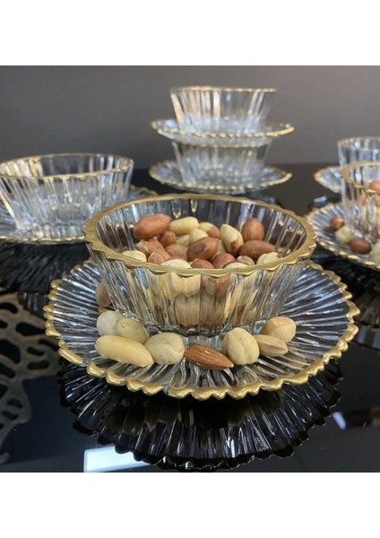 Turuncu 12 Parça Çerezlik ve Sunum Takımı, Şık ve Kullanışlı Set