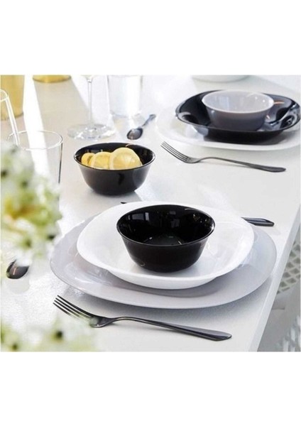 12 cm Siyah Kase Seti, Şık ve Kullanışlı, 6'lı Paket