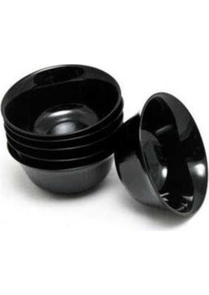 12 cm Siyah Kase Seti, Şık ve Kullanışlı, 6'lı Paket fiyatları