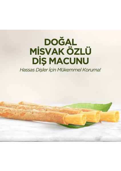 Doğal Diş Macunu 90 gr Misvak Özlü fırsatları