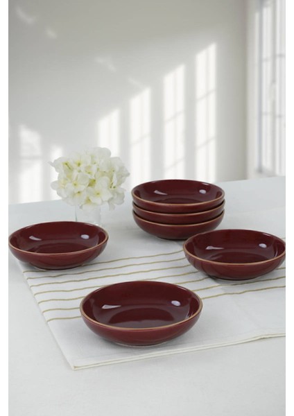 Mürdüm Gold File Halka Çerezlik ve Sosluk 13 Cm, 6 Adet, Şık ve Kullanışlı Set