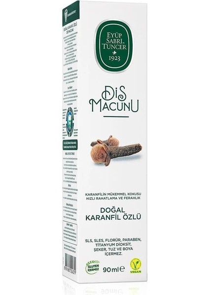 Doğal Diş Macunu 90 gr Karanfil modelleri