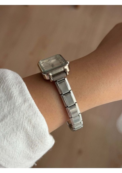 Beyaz Kadran Çelik Gümüş Kordon Nomination Kadın Kol Saati - 49 fiyatları