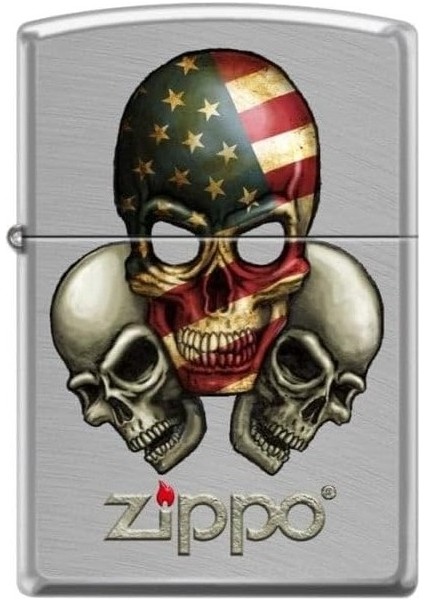 Three Skulls Dizayn Çakmak