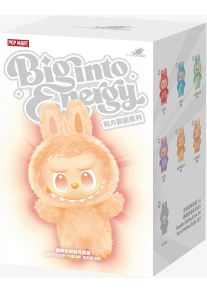 Labubu Ayakta Duran Peluş Anahtarlık Sürpriz Paket (Big Into Energy)