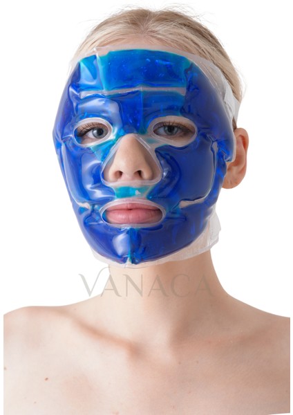 Termojel Soğuk Sıcak Yüz Maskesi – Göz Altı, Yüz Hattı Belirginleştirici ve Siyah Nokta Azaltıcı Mavi Renk