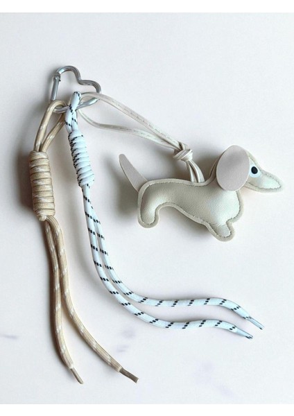 Köpek Figürlü Çanta Charmı, Aksesuar, Anahtarlık, Çanta Süsü