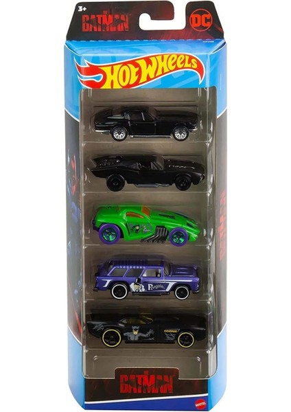 5'li Araba Seti HFV88 Batman Özel Seri