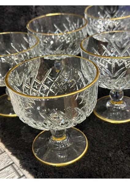 Yaldızlı 6'lı Dondurmalık Ekru, Şık ve Kullanışlı Mutfak Aksesuarı modelleri