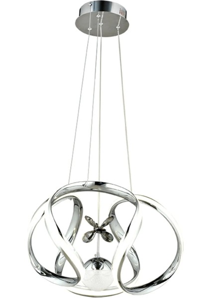 Modern 3 Renk Toplu LED Sarkıt Avize, Salon ve Oturma Odası Için Şık Aydınlatma