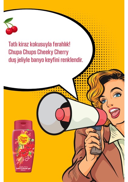 Banyo ve Duş Jeli 300ML Kiraz Bath & Shower Gel fırsatları