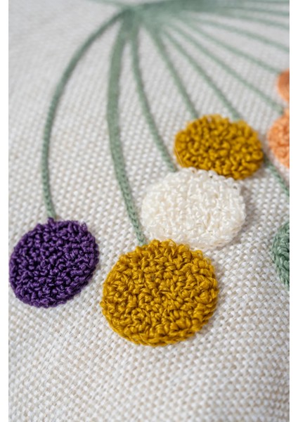 2'li Punç Kırlent,yastık Kılıfı Çok Tercih Edilen Bugi Home Collection