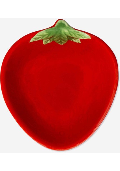 Kırmızı Çilek Şeklinde Mini Seramik Kase, Şık ve Renkli Mutfak Aksesuarı fiyatları