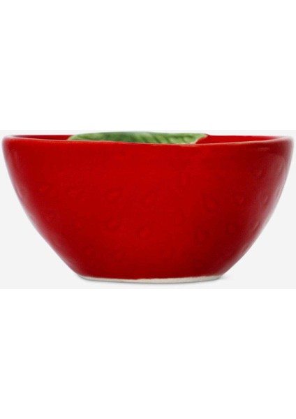 Kırmızı Çilek Şeklinde Mini Seramik Kase, Şık ve Renkli Mutfak Aksesuarı modelleri