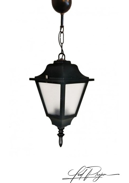 Kare Sarkıt Aydınlatma, Siyah Renkli, Modern ve Şık Tasarım