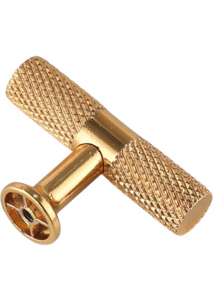 Alüminyum Metal Altın Sarısı T Bar (Tırtıklı Çubuk) Kulp Mobilya Mutfak Çekmece Kapak Kulbu fiyatları