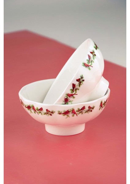 Beyaz Porselen Iki Adet Şık Kase, Zarif ve Kullanışlı Tasarım