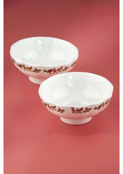 Beyaz Porselen Iki Adet Şık Kase, Zarif ve Kullanışlı Tasarım fiyatları