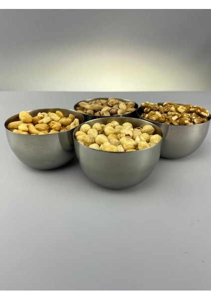 Paslanmaz Çelik 4'lü Çerezlik Takımı, 8,5 Cm, Şık ve Dayanıklı. fiyatları