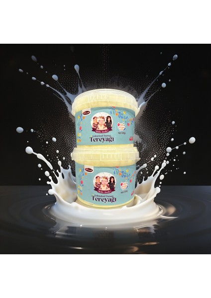 Üreten Anneler Tuzsuz Pastörize Yayık Tereyağ 1 kg