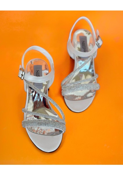 Taşlı Çocuk Topuklu Ayakkabı fiyatları