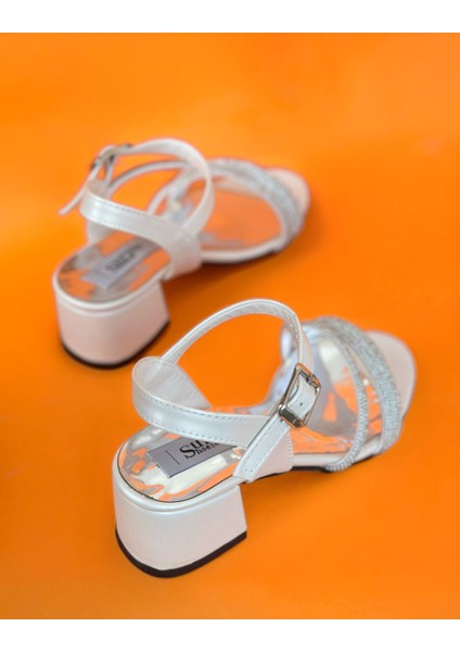 Taşlı Çocuk Topuklu Ayakkabı modelleri