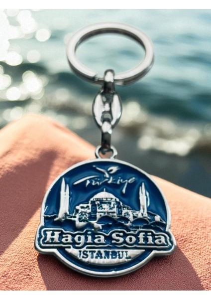 Metal Anahtarlık, Istanbul-Türkiye Mekanlar Koleksiyonu, Ev-Araba-Iş Yeri-Ofis Anahtarlık