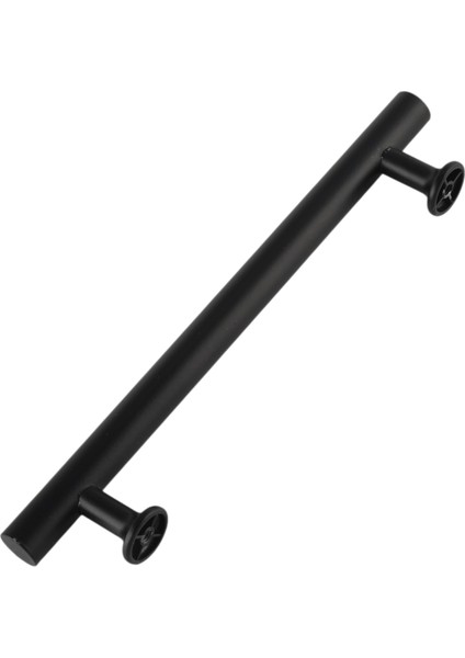 Çekmece Kapak Kulbu Alüminyum Metal Siyah Boya T Bar ( Düz Çubuk) Kulp Mobilya Mutfak fiyatları