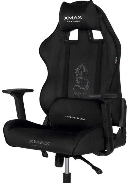 / Rio Balerion Terletmez Kadife Kumaş Siyah Gaming Oyuncu Koltuğu / 120 kg Taşır modelleri