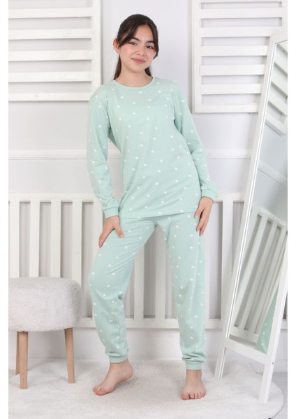 Little Daisy Desenli Kız Çocuk Pijama Takımı