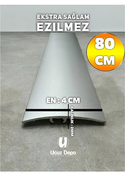 Kapı Eşik Profili Balık Sırtı 4 cm