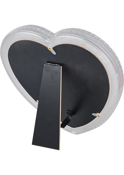 Kristal Çiçekli Kalpli Ledli Fotoğraf Çerçevesi indirimleri