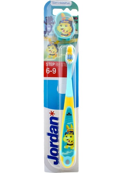 Toothbrush Yellow With Bunny Soft Step 6-9 Yaş