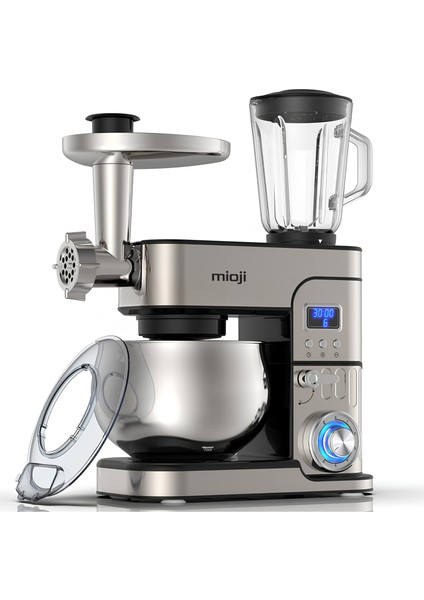 Mio MX10 6L 1500W İnox 3'ü 1 Arada Mutfak Şefi Stand Mikser + Kıyma Çekme + Hamur Yoğurma modelleri