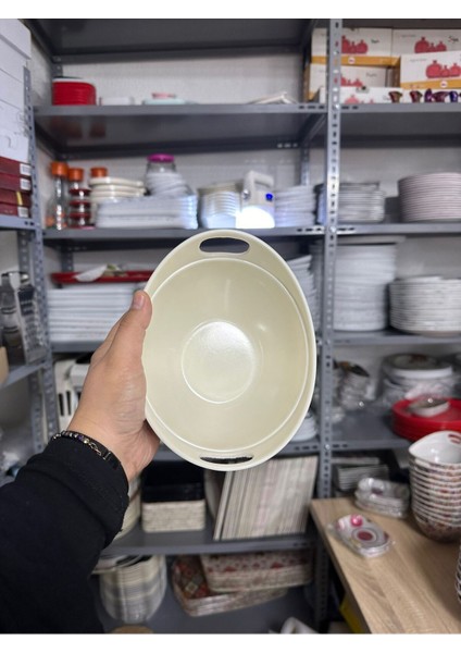 Kırmızı Çiçek Motifli Melamin Kulplu Şekerlik Sunumluk fiyatları