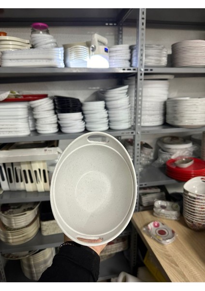 Kırmızı Çiçek Motifli Melamin Kulplu Şekerlik Sunumluk modelleri