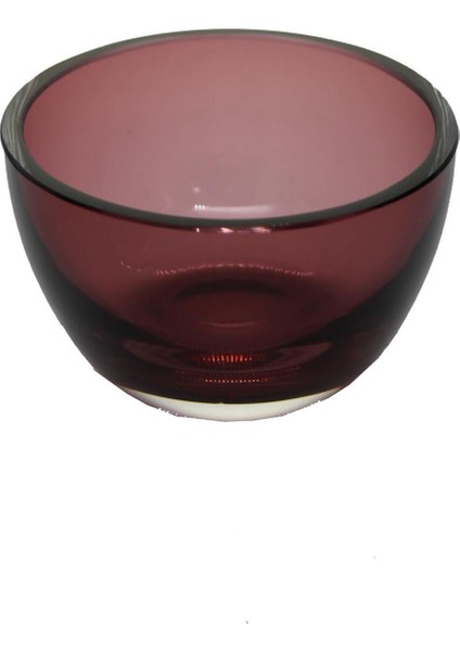 El Yapımı Renkli Kristal Mini Kase, Şık ve Kullanışlı 1 Adet