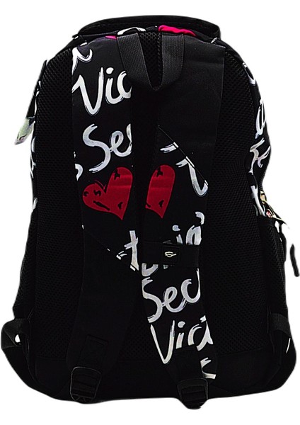 Pop Cool Sidley 4 Bölmeli Okul Sırt Çantası Siyah (161955) modelleri