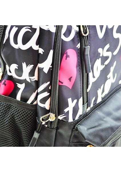 Pop Cool Sidley 4 Bölmeli Okul Sırt Çantası Siyah (161955) indirimleri