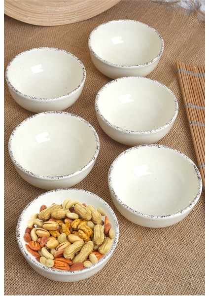 6'lı Rustik Çerezlik ve Kahvaltılık Kase Seti, Şık ve Kullanışlı Tasarım fiyatları