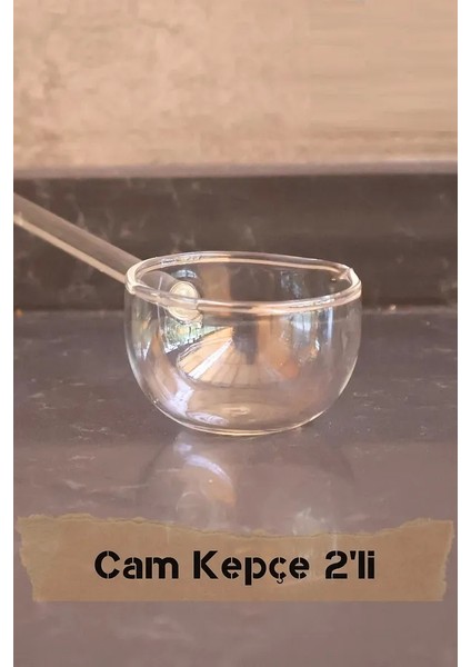 2'li Set Sos Çorba ve Yemek Kepçesi Cam Isıya Dayanıklı Borosilikat Ince fiyatları