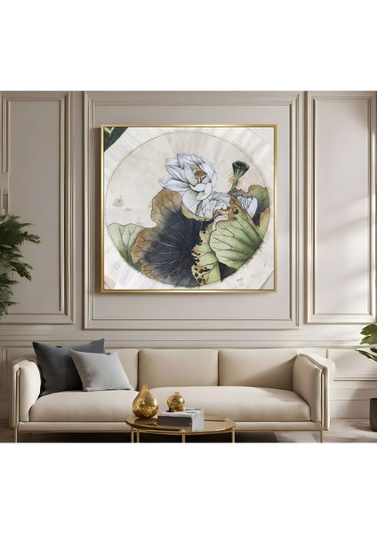 |metal Çerçeveli Kanvas Tablo Çiçek Deseni 03 |ckkare fiyatları