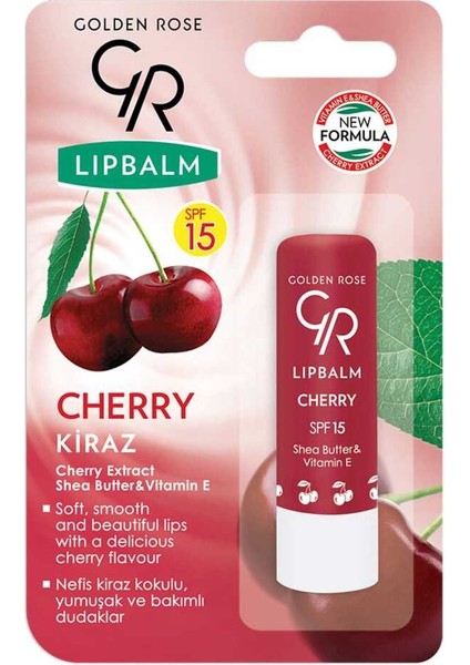Golden Rose Dudak Nemlendirici Lıpbalm-Kiraz Özlü fırsatları