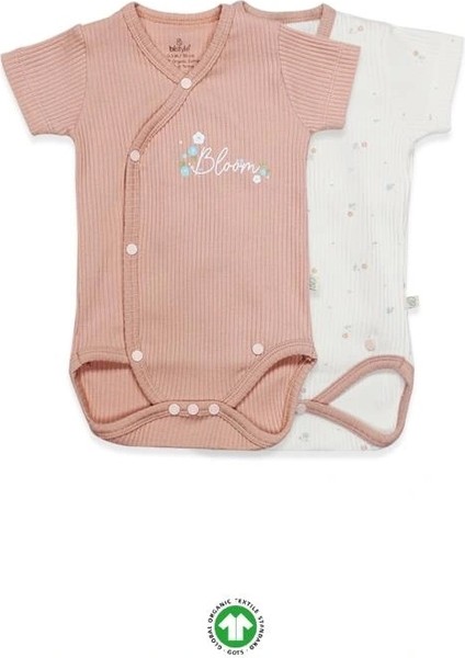 Nessiworld Bistyle Bloom Rose 2'li Yarım Kol Badi 17119 Ekru Gül Kurusu