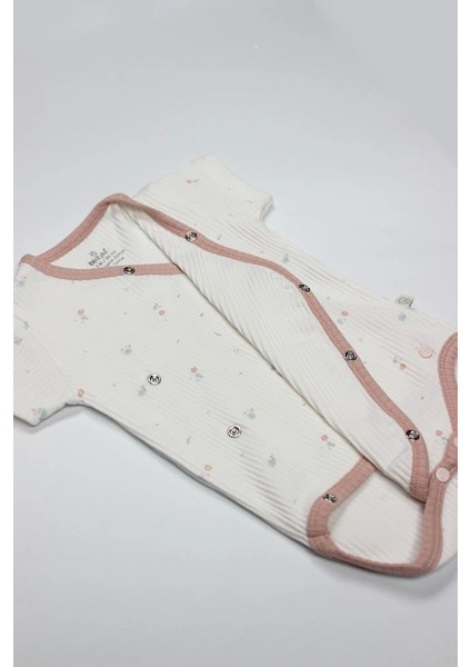 Nessiworld Bistyle Bloom Rose 2'li Yarım Kol Badi 17119 Ekru Gül Kurusu fırsatları